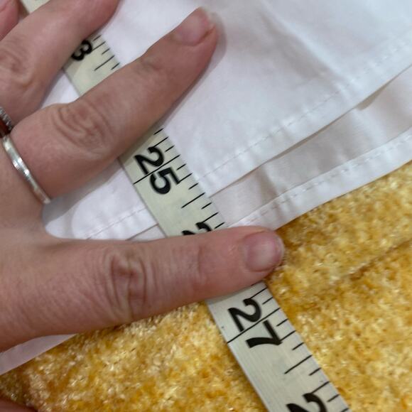 Pomander Place Tinsley White Puff Sheer Sleeve Top Size XS - Picture 12 of 12